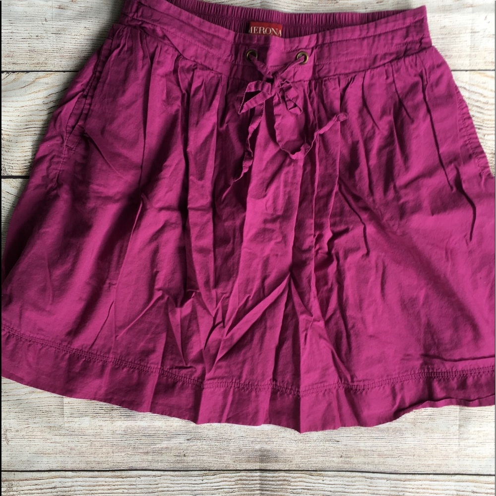 Merona Magenta Skirt